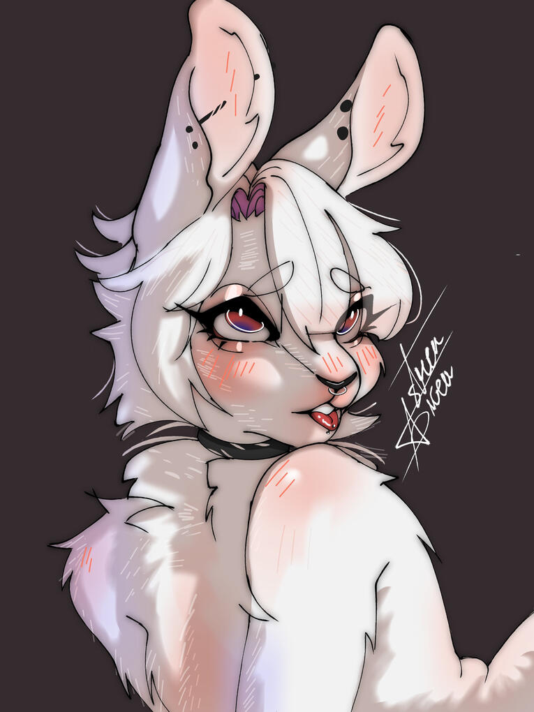 Furry example (half body)